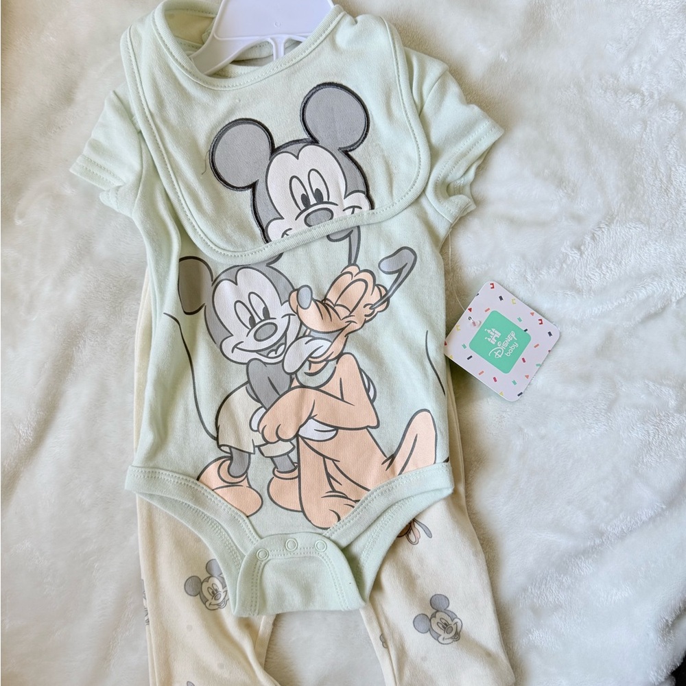 Disney Baby Outfit Mickey and Pluto